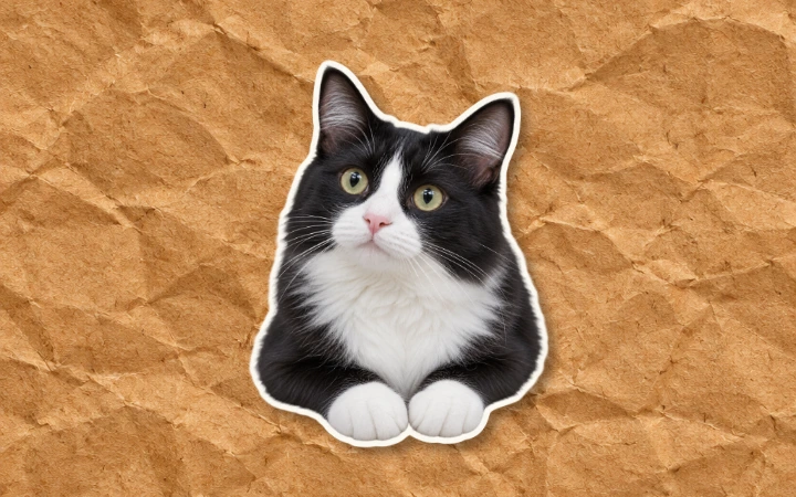 Crumple cutout reveal preview